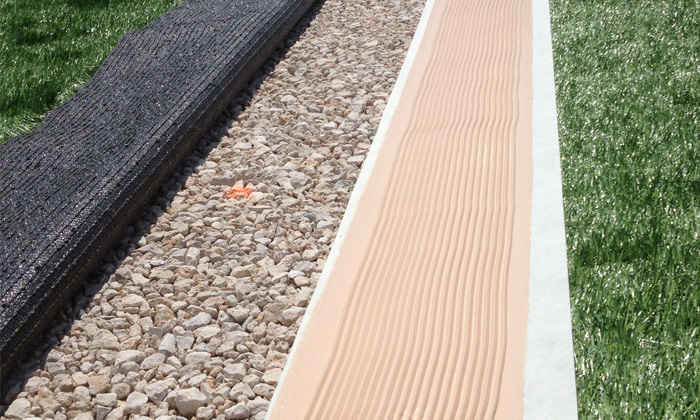 MAPEI’s Ultrabond Turf PU 1K, an isocyanate and solvents-free adhesive for Matrix Turf seaming systems.