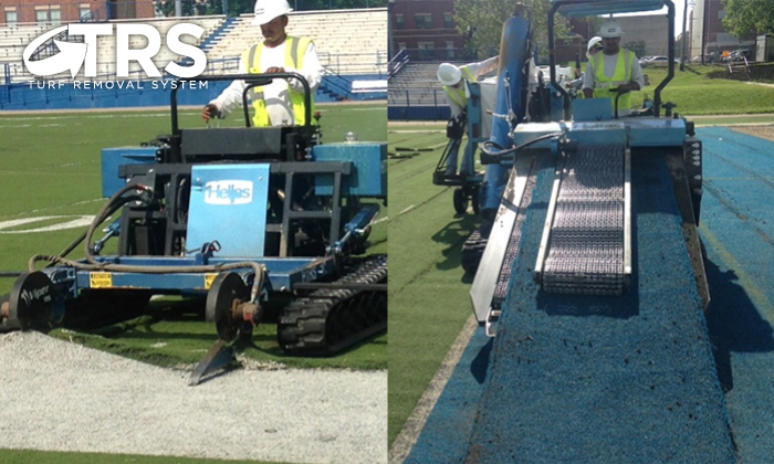 Field Turf Removal