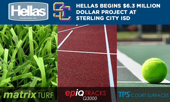 Hellas Construction Begins $6.3 Million Dollar Project at Sterling City ISD